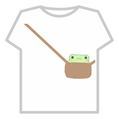 {aesthetic} frog in a bag!