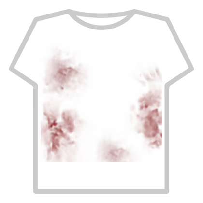 Blood stained faded T-shirt