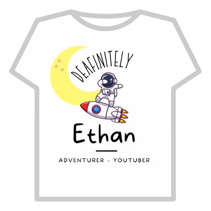 Deafinitely Ethan T-shirt thumbnail